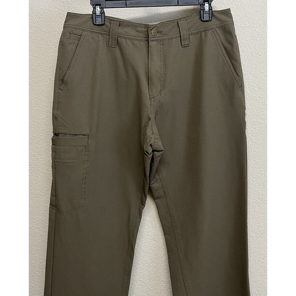 Toad&Co Light trail Lean Pant Men's Size 32 Taupe Olive Cargo Pants - Picture 10 of 12